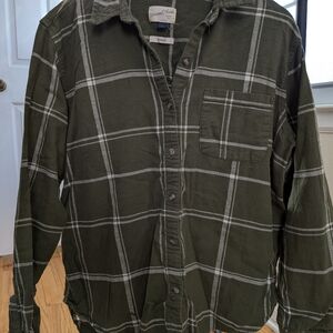 Universal Thread Green Plaid Casual Shirt